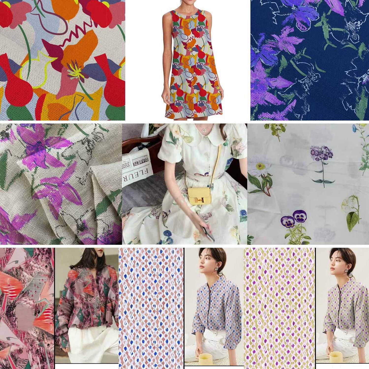 2023 new style print polyester sublimation textiles 100% polyester fabric