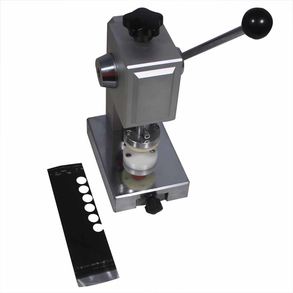 Small Battery Electrode Disc Hole Punching Coin Cell Stamping Machine For 2032 Battery