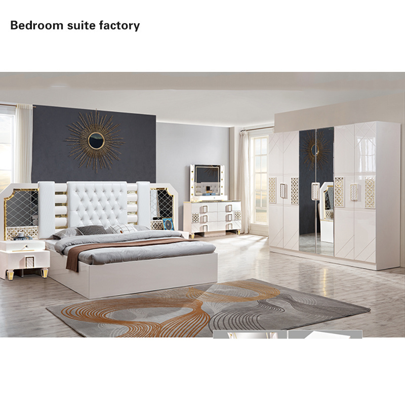 Modern luxury bedroom furniture sets king size hotel beds Cheap furniture Cheap furniture  manufacturer