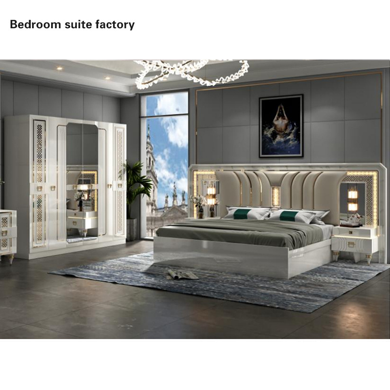 Modern luxury bedroom furniture sets king size hotel beds Cheap furniture Cheap furniture  manufacturer