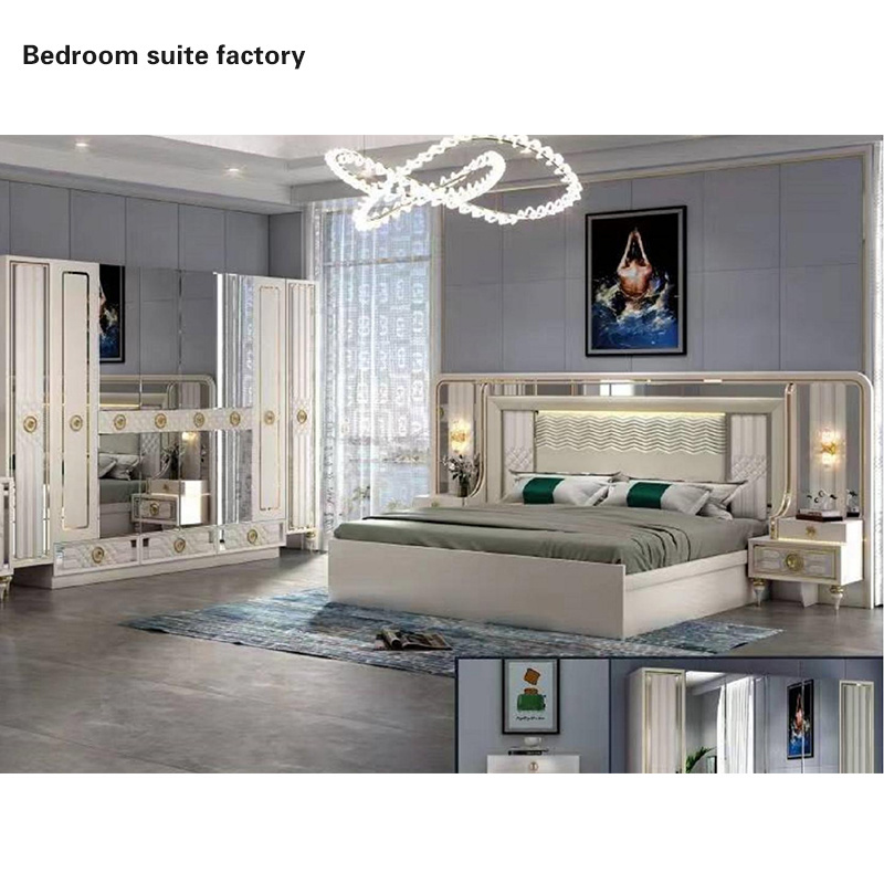 Modern luxury bedroom furniture sets king size hotel beds Cheap furniture Cheap furniture  manufacturer