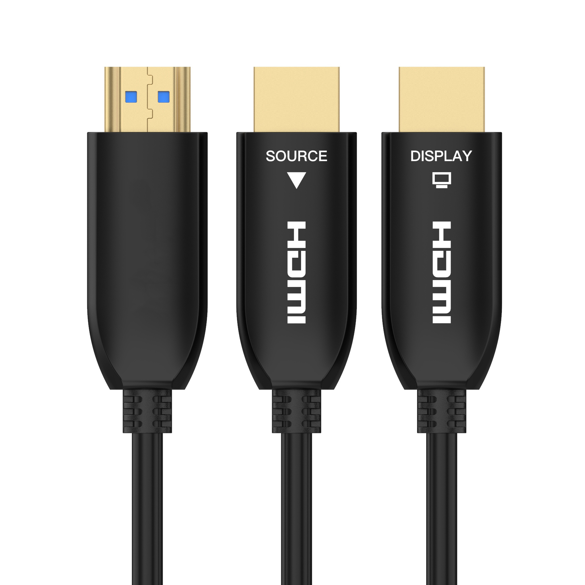 Custom logo 18Gbps 4K/60Hz optical fiber HDMI 4K cable HDMI2.0 AOC cable