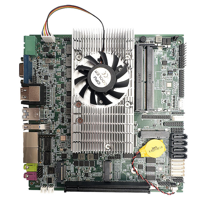 PCIE 16X Industrial Mainboard 4*SATA 3.0 Intel i7-11800H 11850H XEON CPU Graphics card 8 core 16 threads Mini itx motherboard