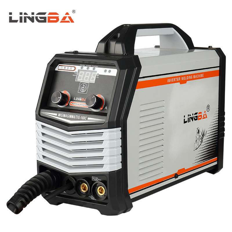 110V 5in1 MMA TIG MAG MIG Welder 160A IGBT Aluminum CO2 without gas 220V Mig Inverter Welding Machine price