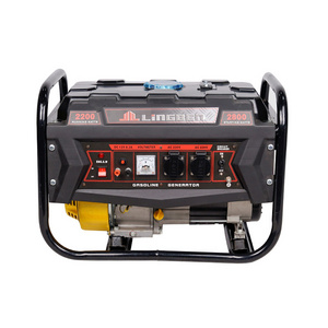 Lingben OEM ODM 2KW Electronic Dynamo 168F Generators 220V 50Hz Single Cylinder Gasoline Generator