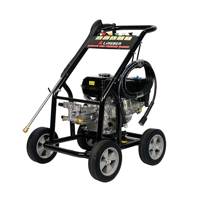 Car Pressure Washer Lingben with four wheels High Pressure Washer