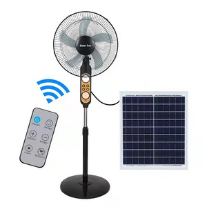 12V DC solar fan solar  rechargeable fan household support solar fan outdoor