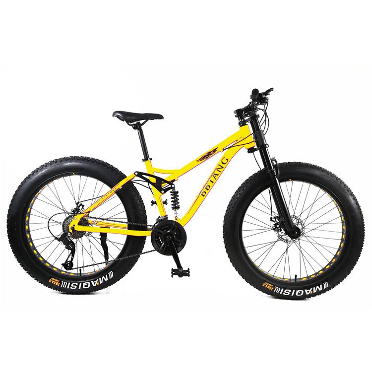 full suspension bike fat snow bike/ mountain 29 6 inch fat tire snow bikes/ snow bike carbon full suspension frame