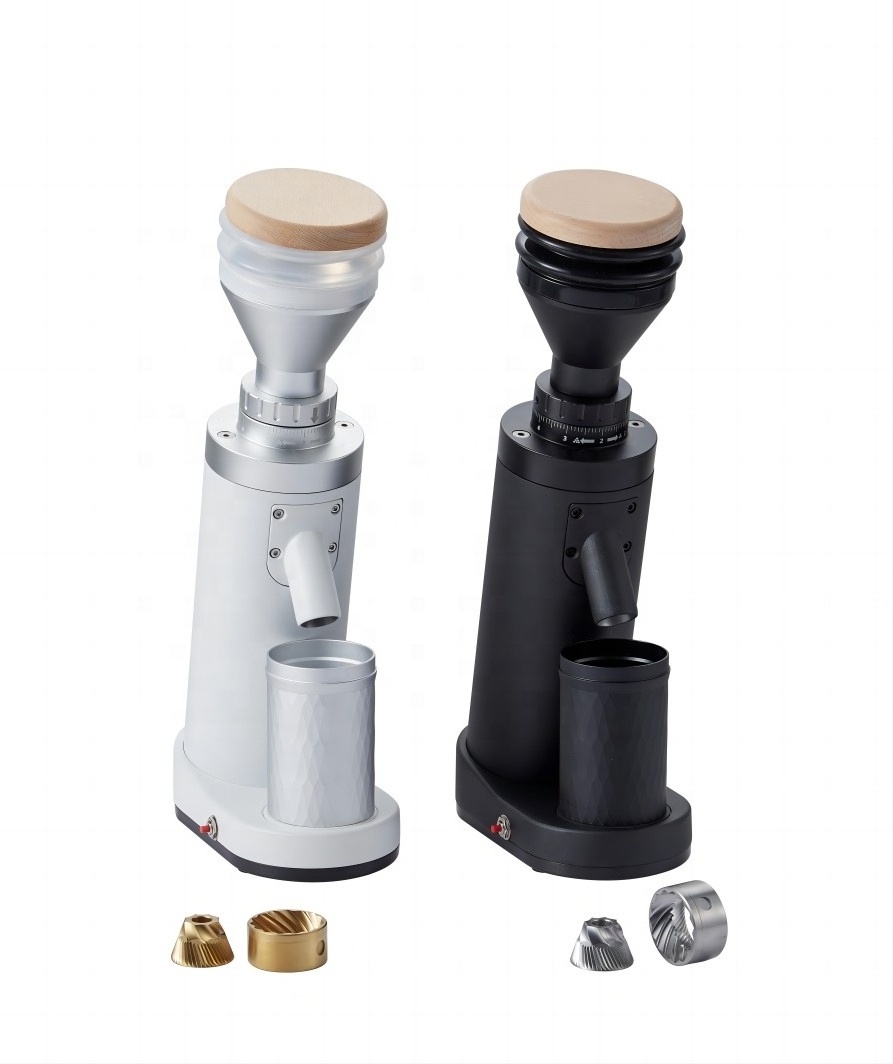 Private Label Professional Coffee Mill Grinder Adjustable Setting Stainless Steel Coffee Grinder