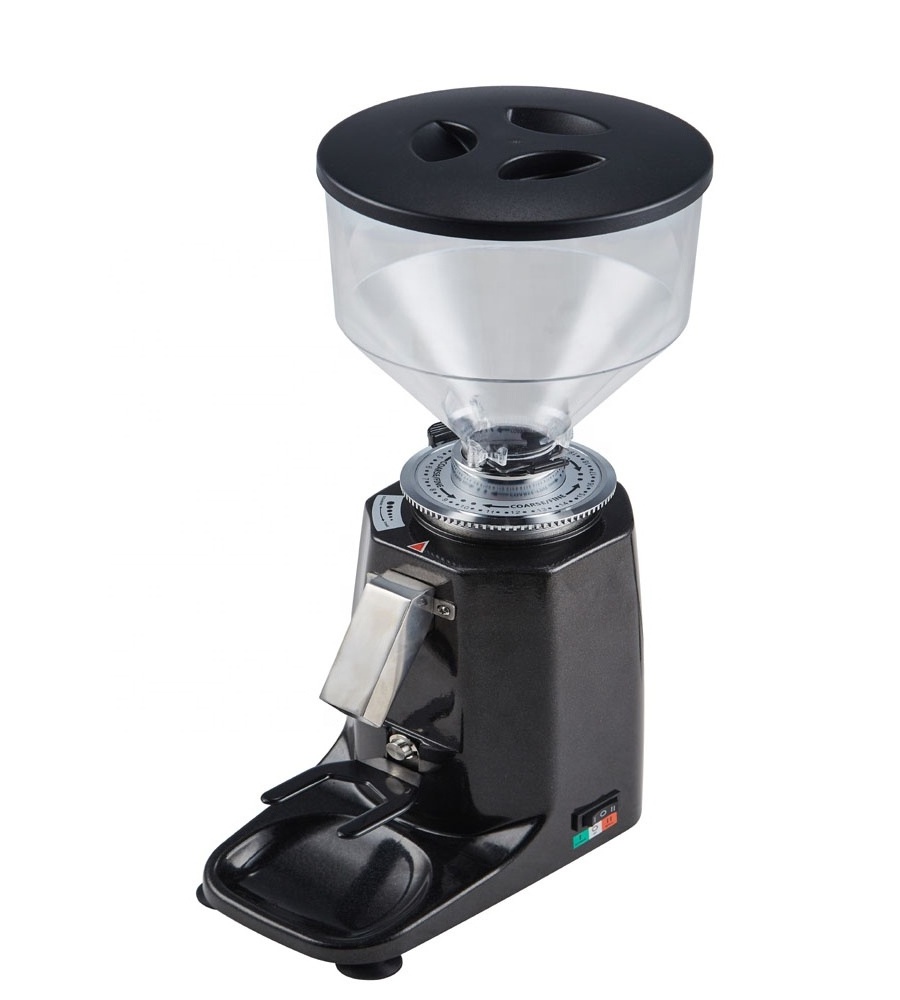 Electric Coffee Grinder Commercial Coffee Grinder Manual Coffee Grinder Free Spare Parts Aluminum DC Motor Lingdong 4.5 KG 1000g