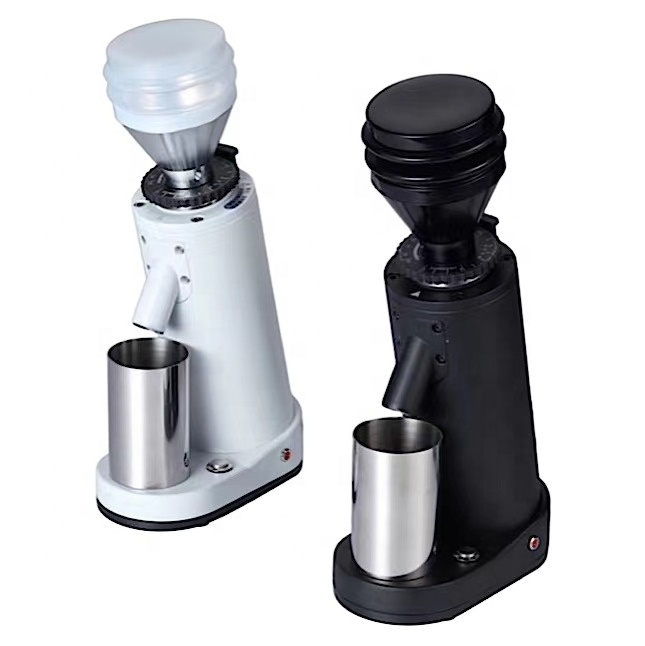 2022 New Arrival conical Burr Electric coffee grinder Single Dose Espresso Coffee Grinder aluminium coffee grinders