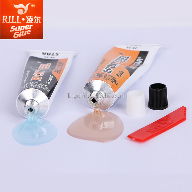 RILL STAR EPOXY STEEL AB glue  for ceramic  metal plastic epoxy adhesive