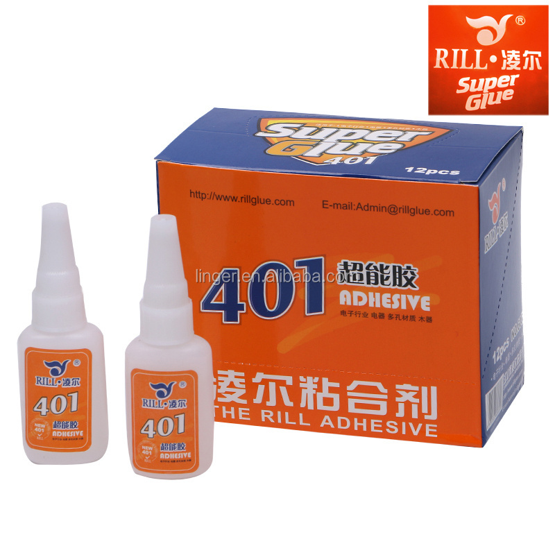 25g RILL BRAND super glue 401fast dry multipurpose for wood plastic metal magnet