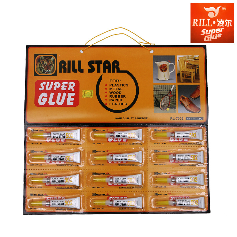 Rill master 12pcs tube Super adhesive universal multi purpose  power glue