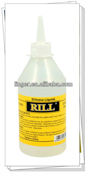 250ml clear silicone liquid stationery glue