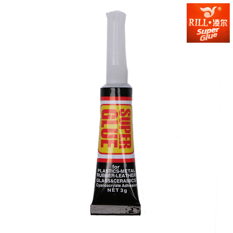 Pottery adhesive glue 4 piece per card super glue instant glue