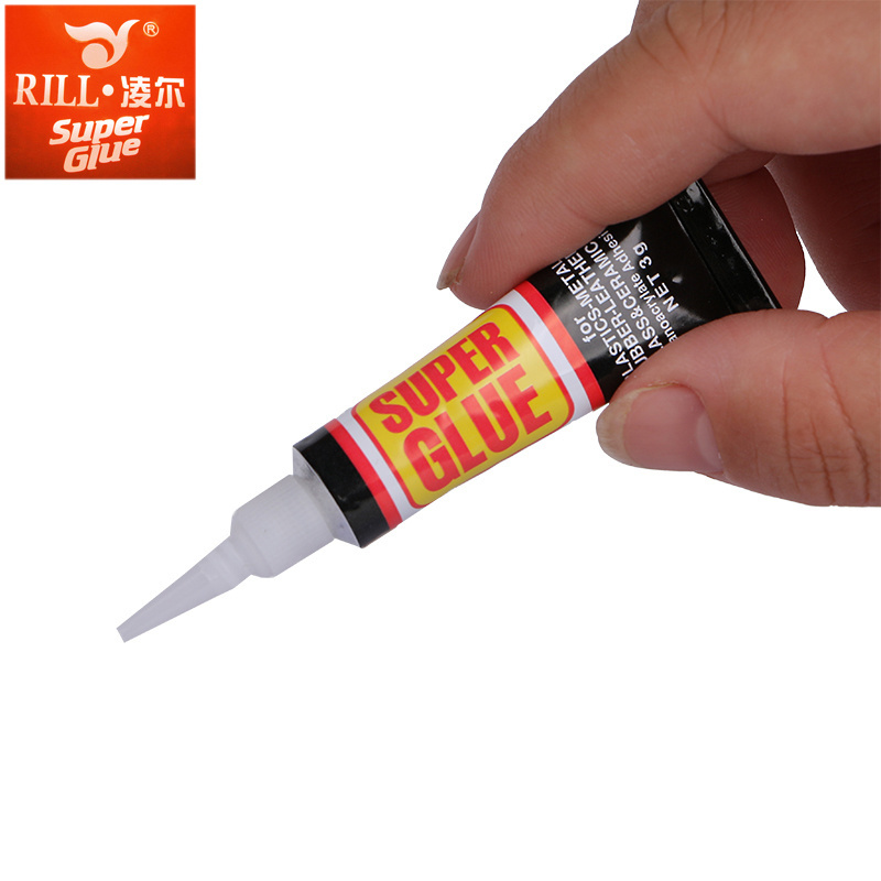 Pottery adhesive glue 4 piece per card super glue instant glue