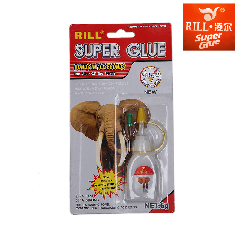 Rill super glue in plastic bottle 10g