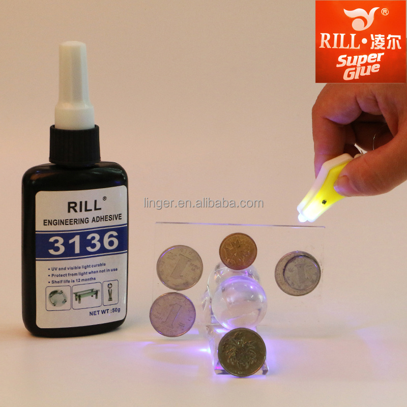 UV Glue for glass to glass glass to metal 5 second fix Uv Light repair