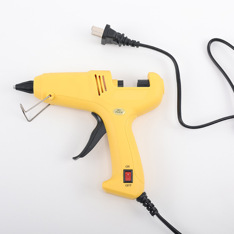 High Quality Yellow Thermostatic Heating Plugged In Sealing Wax Sticks Hot Melt Glue Gun 60w Suitable For 11mm Wax Sticks