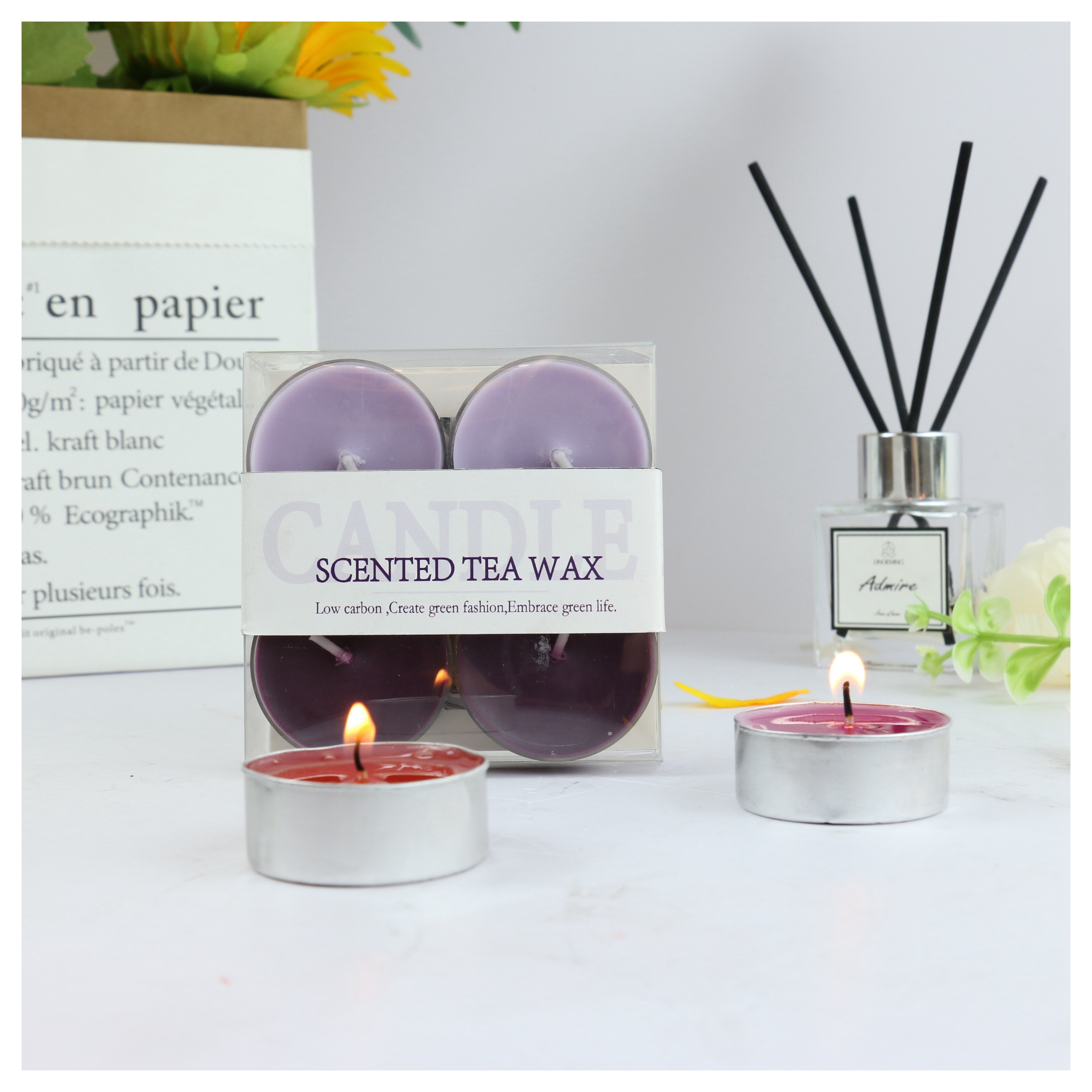 High quality scented Tea Lights Candles | Various scents 4 Hour Burn Night scented Tea Lights Candles