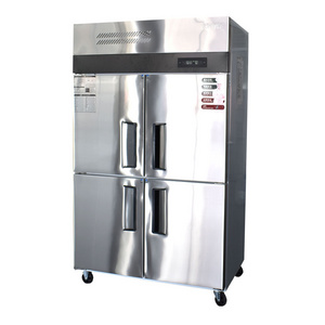 Good quality factory directly stainless steel refrigerator 4 door commercial refrigerator deep freezer