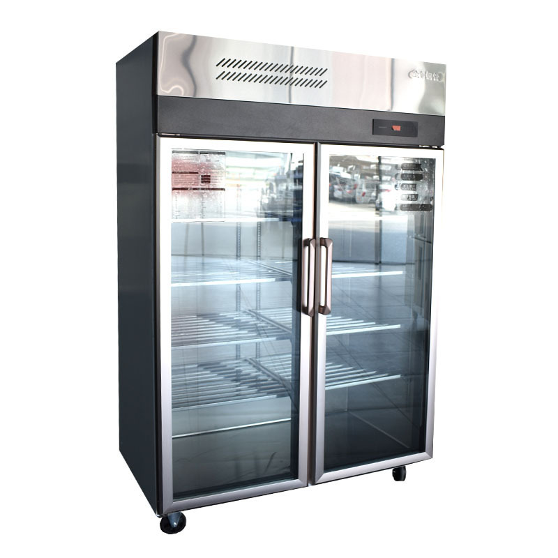 Good quality factory directly stainless steel refrigerator 4 door commercial refrigerator deep freezer