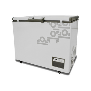 Factory Price Commercial Energy Saving 200L 300L 400L 500L Top Folding Door Food Storage Chest Deep Freezer