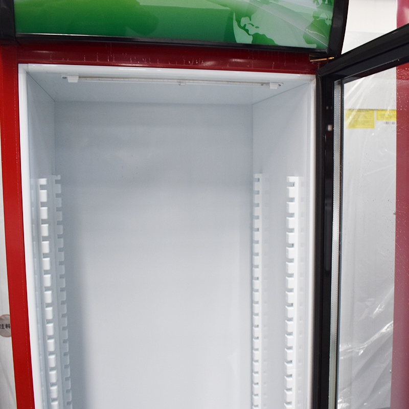 One Glass Door Ice Cream Display Vertical Freezer