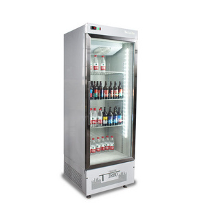 Manufacturer High Quality Used Outdoor Ice Merchandiser OEM  Beverage Cooler  CE approval Table Top Beer Beverage Refrigerator