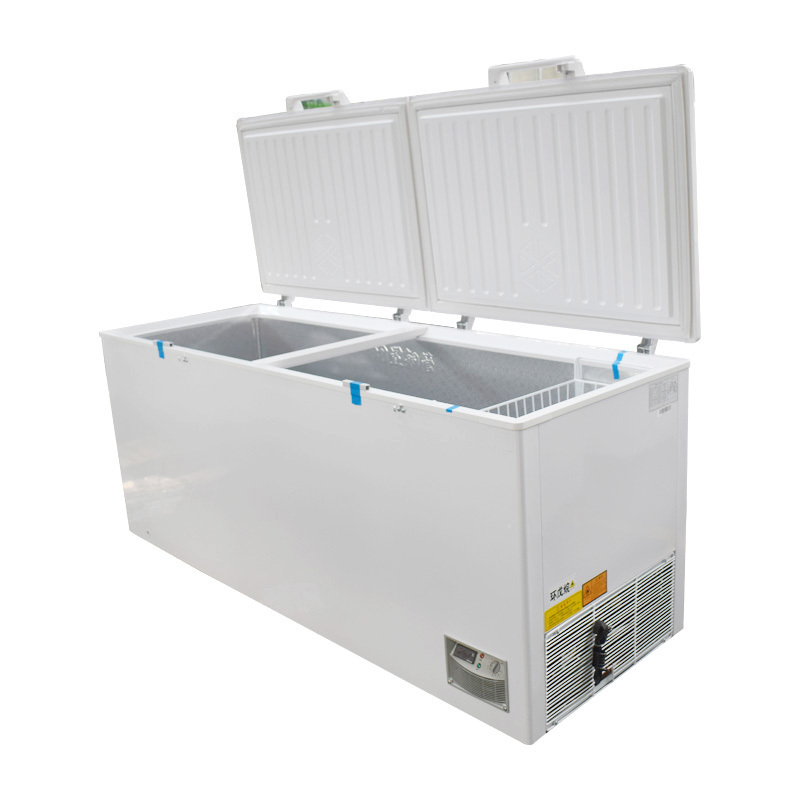 Supermarket Deep Freezer Manufacturer Single Door Chest Freezer Refrigerator Commercial Freezers