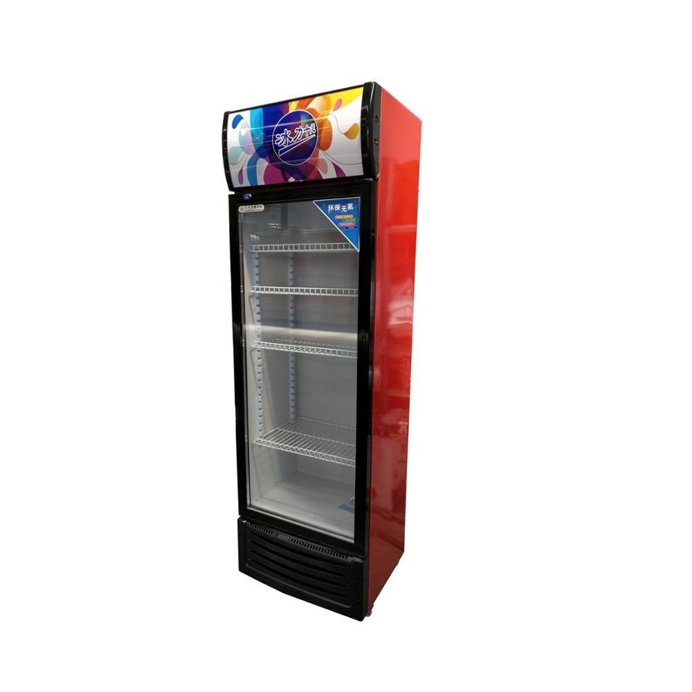 Supermarket Commercial Glass Door Freezer Beverage Cooler Coca Chiller Cola Air Cooler Pepsi Drink  Display Fridge Refrigerator