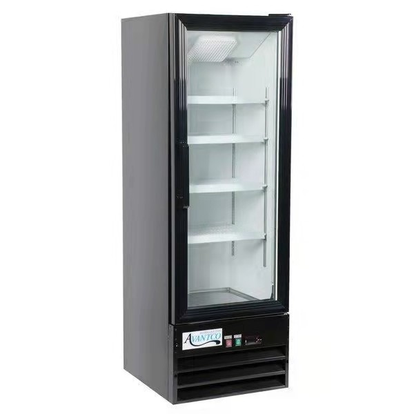 One Glass Door Ice Cream Display Vertical Freezer