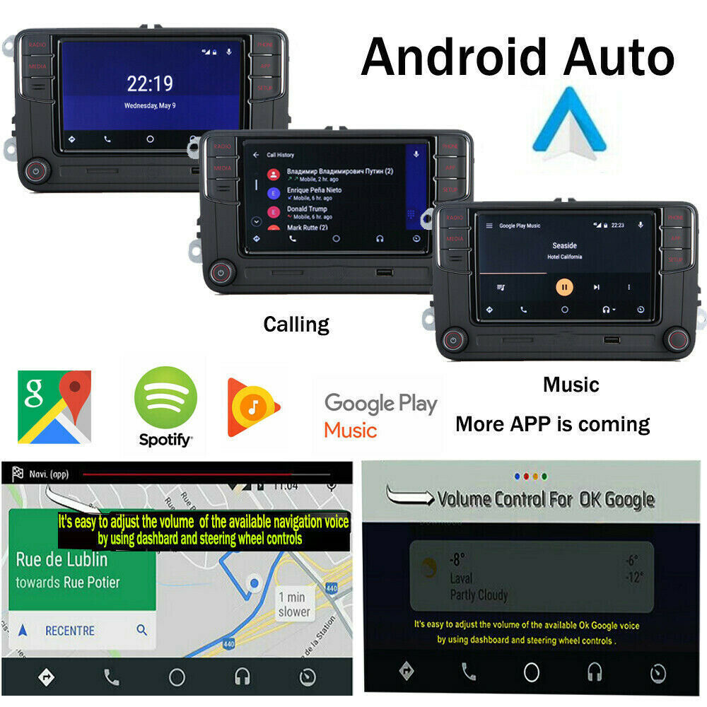 RCD360 Pro CarPlay Android Auto Mirror-link Car Dvd Player Car Radio For VW Golf 5 6 Jetta MK5 MK6 Tiguan CC Polo Passat