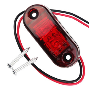 Amber Red White truck side lamp led 3.8inch working light led led side marker light