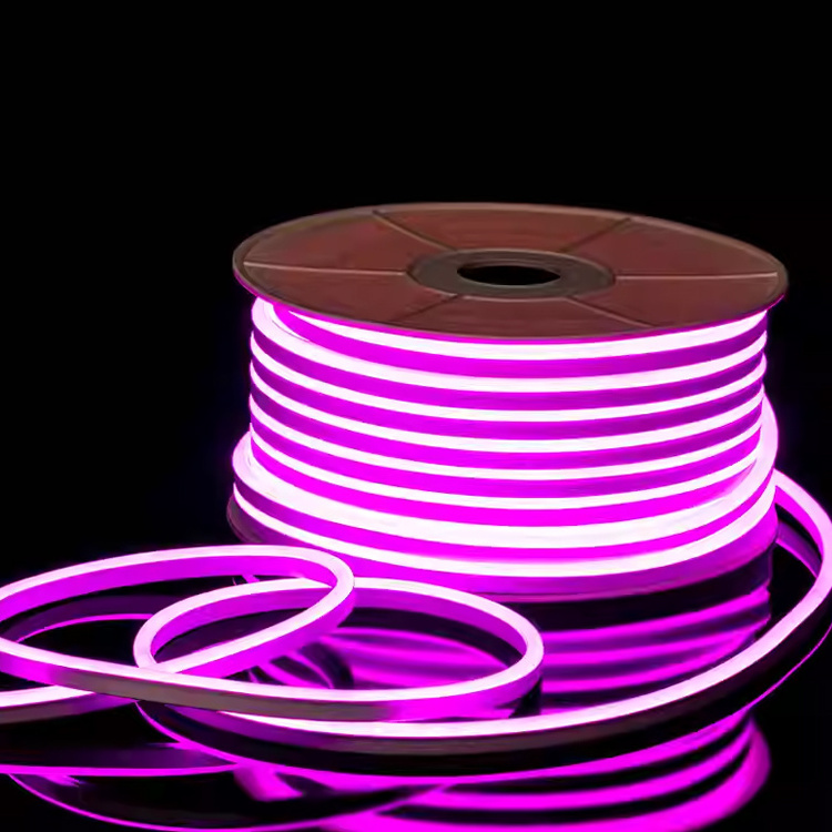 Wholesale separated neon flex led light strip and silicone Smd2835 Outdoor Decoration Strip Lighting Copper Body RGB Neon Lamp