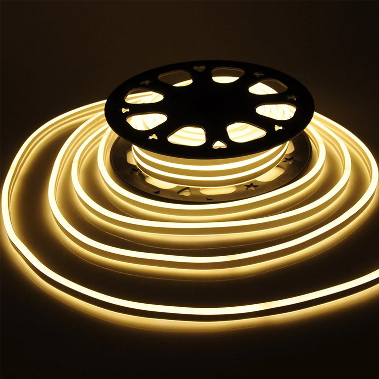 Wholesale separated neon flex led light strip and silicone Smd2835 Outdoor Decoration Strip Lighting Copper Body RGB Neon Lamp