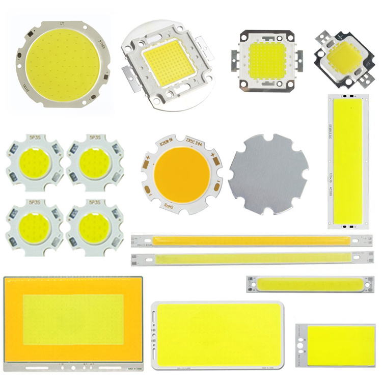 COB High Power SMD Diode LED 1W 3W 5W 10W 15W 20W 30W 50W 70W 100W 150W 200W 3V 12V 24V 36V 60V Free Sample Customized LED