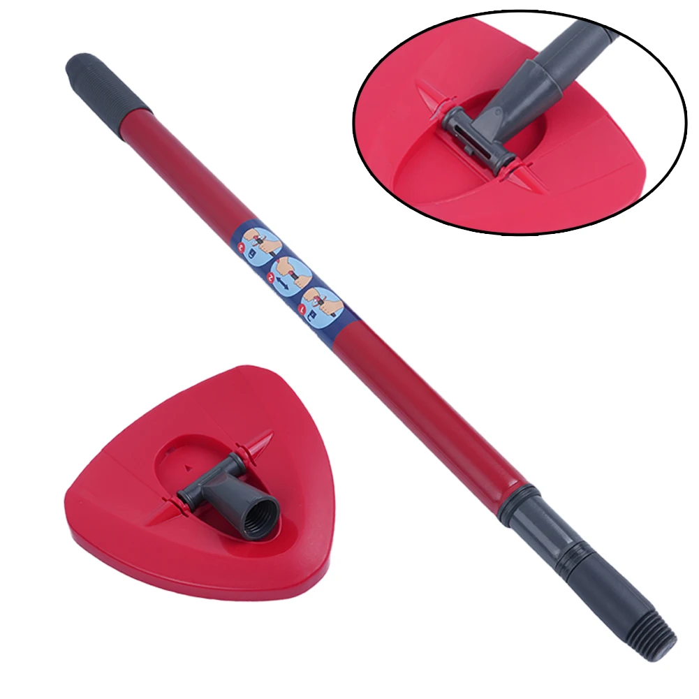 Newest Adjustable Telescopic Replacement Handle Stick Mop Red for O-Cedar V ileda Mop Cleaning Parts 360 Rotating Mop Bucket