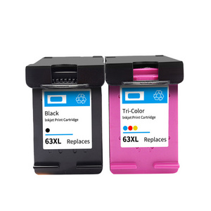 63 XL 63XL Premium Black Remanufactured Black/Color Inkjet Ink Cartridge For HP63 for HP 63XL for HP DESKJET 1112 2132 2131