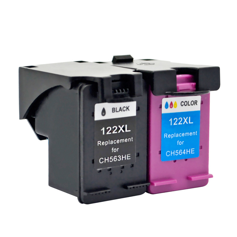 122 XL 122XL Premium Remanufactured Black/Color InkJet Ink Cartridge For HP122 For HP Deskjet 1510 2050 3050 2512