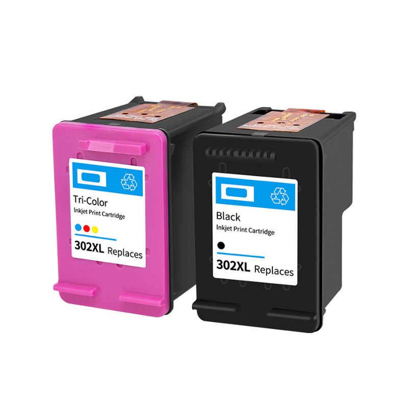 Newest Version 302XL 302 XL For HP302XL Remanufactured Ink Cartridge for HP302 for HP Deskjet 5220 3630 3830 Printer