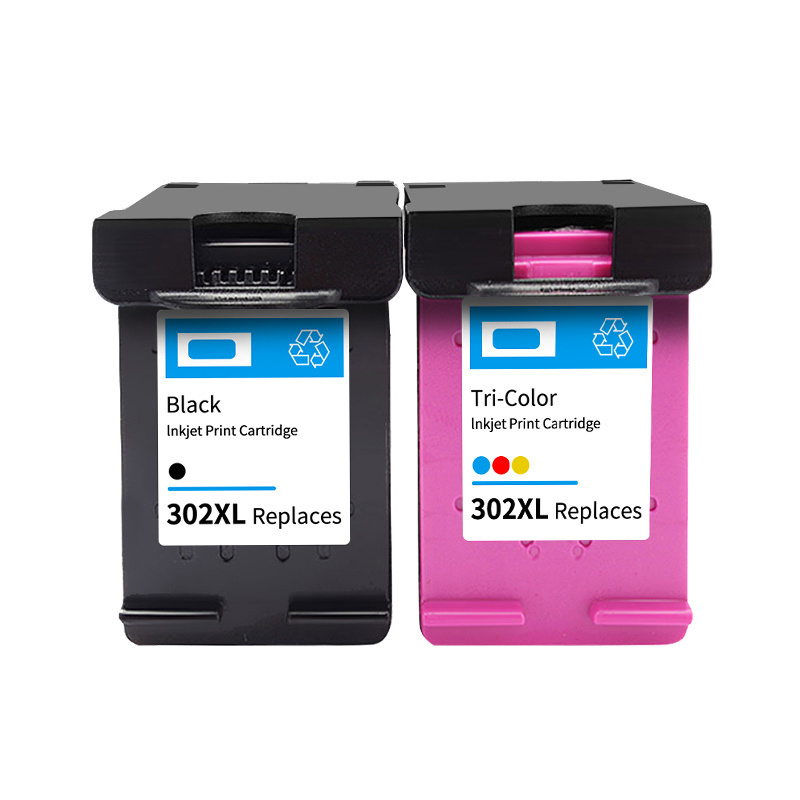 Newest Version 302XL 302 XL For HP302XL Remanufactured Ink Cartridge for HP302 for HP Deskjet 5220 3630 3830 Printer