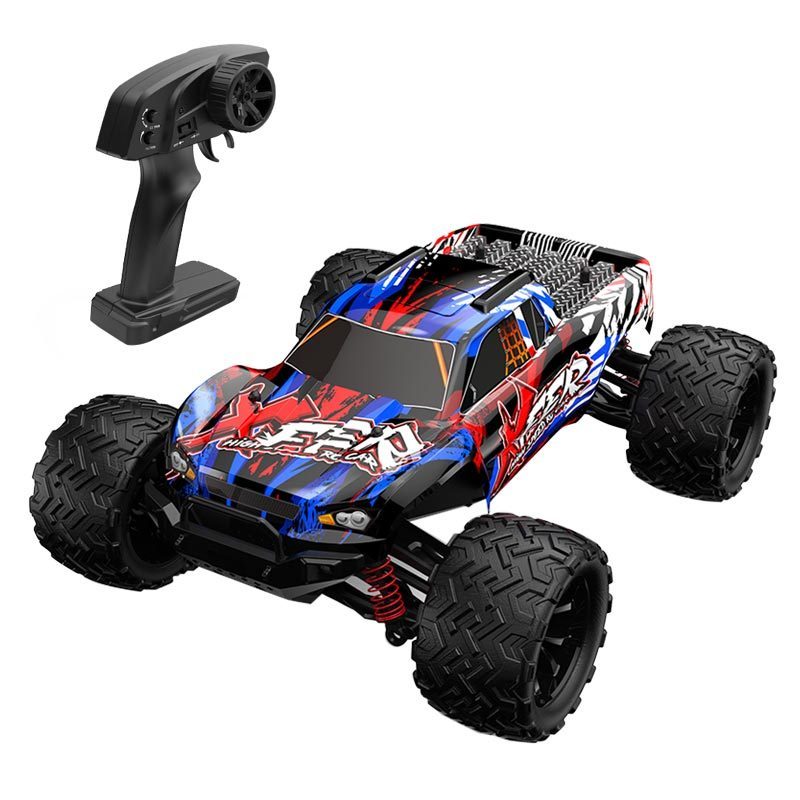 Hot-selling 1/16 lithium battery electric dual-Mada four-wheel drive RC off-road high-speed vehicle monster truck