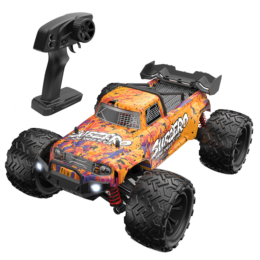 Hot-selling 1/16 lithium battery electric dual-Mada four-wheel drive RC off-road high-speed vehicle monster truck