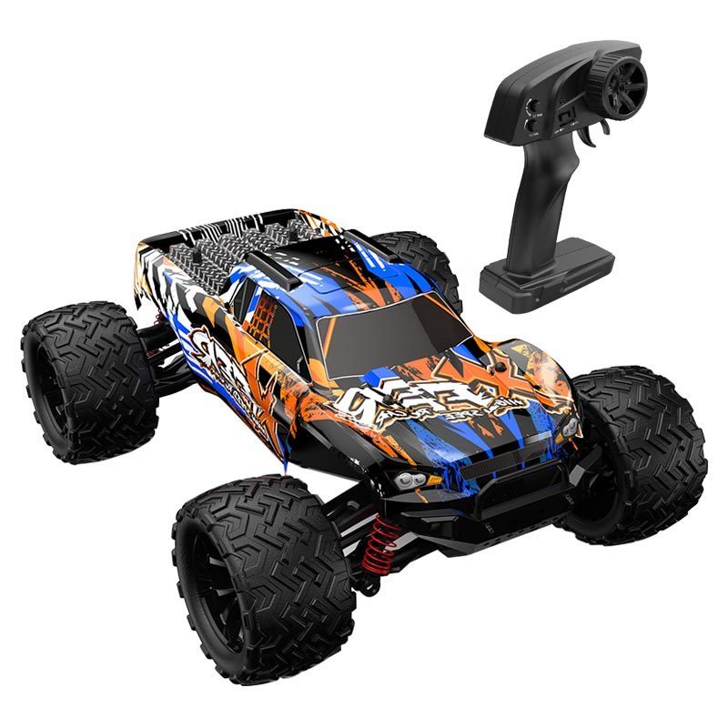 Hot-selling 1/16 lithium battery electric dual-Mada four-wheel drive RC off-road high-speed vehicle monster truck