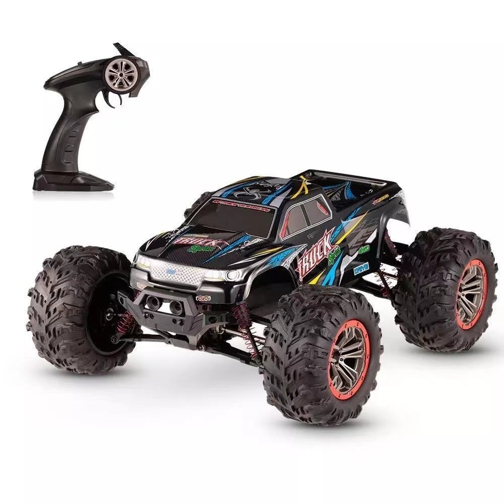 XLH9125 Toy Remote Control Vehicle 1/10 High Speed 4WD Off road Climbing Big Wheel All Terrain Remote Control Vehicle Model