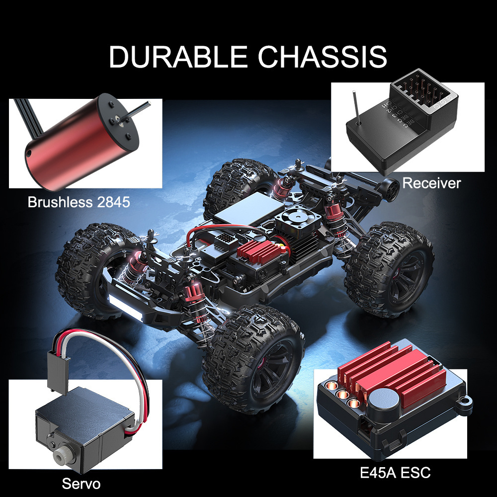 High quality 1/16 mjx hyper go brushless rc cars for adults with high speed fuel nitro gas powered off road electric toys truck