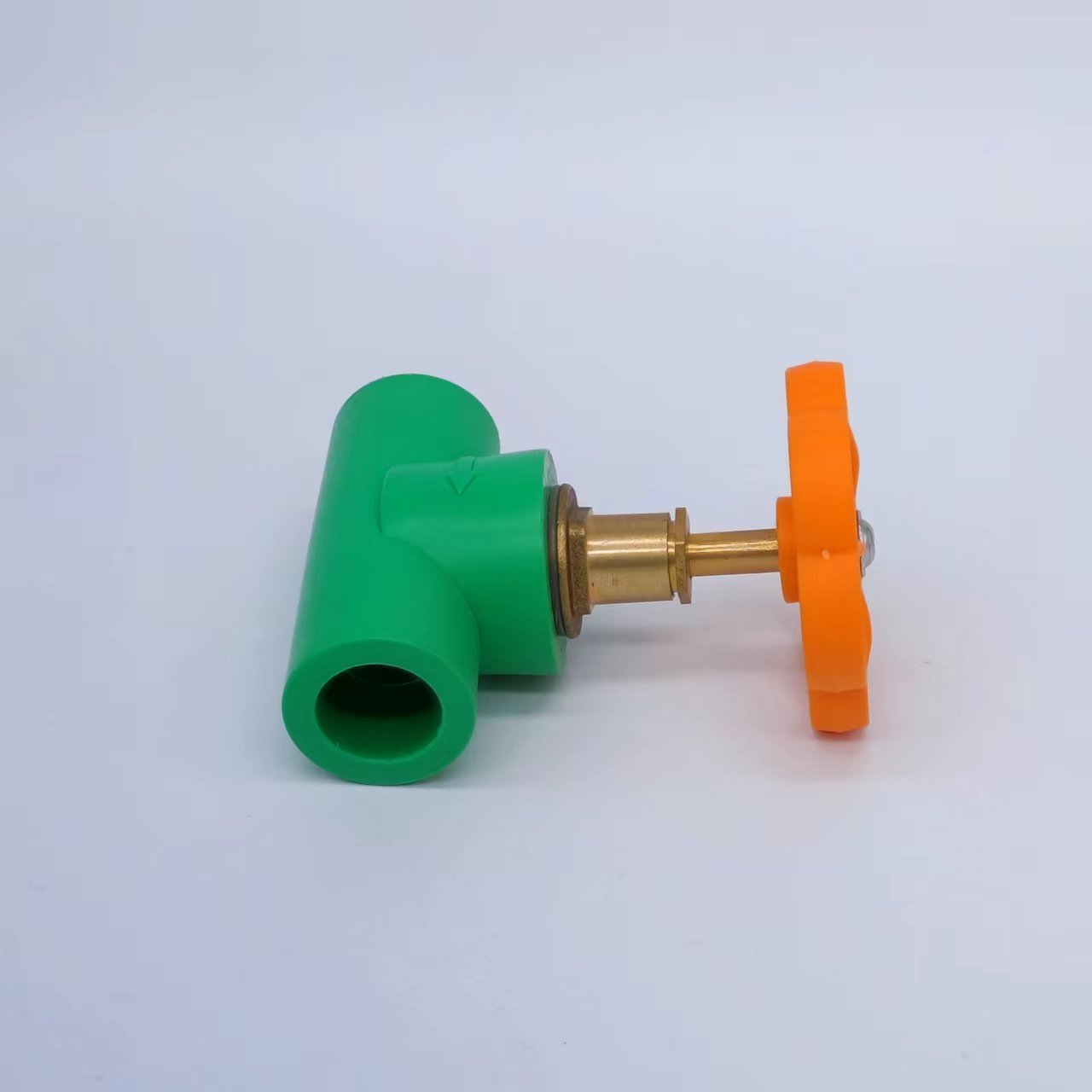 LJ-562 Fitting custom 1/2 4 inch globe valve angle ppr plumbing plastic water gate stop cock valves with different handles