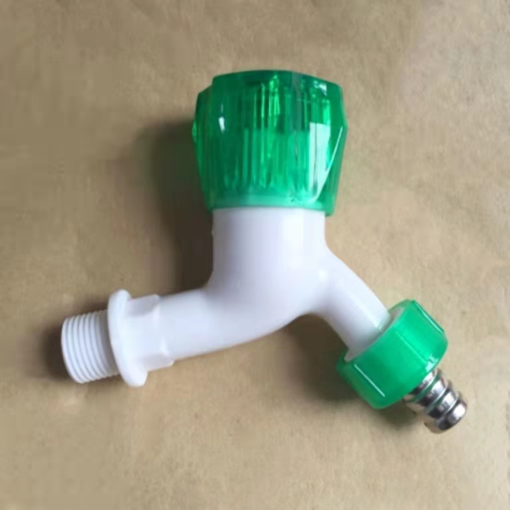 LJ-66 Plastic PVC Faucet Water Tap For Washing Machine Basin Garden Kitchen